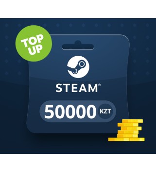 Steam KZT 50000 Top Up KZ Steam Key 